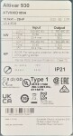 Schneider Electric ATV930D18N4